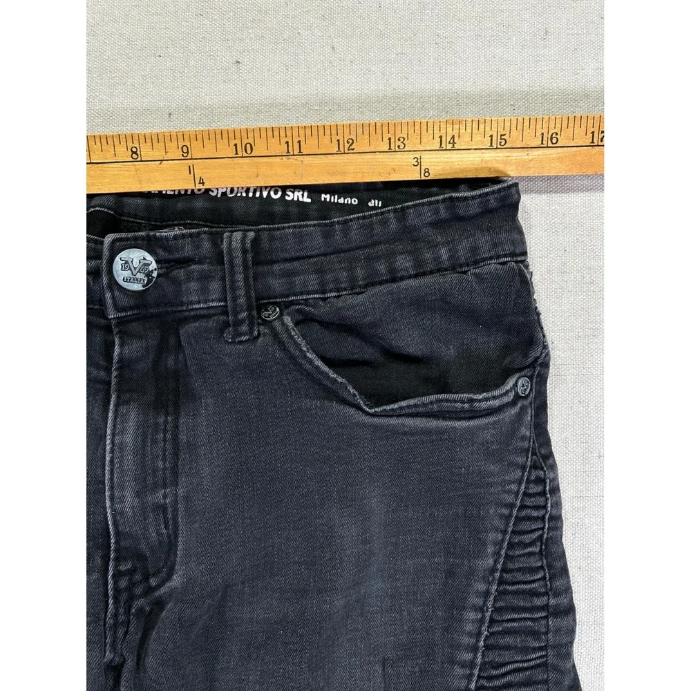 Abbigliamento‎ Sportivo Milano Men's 30 Black Jeans V19-69 Italia Pants
